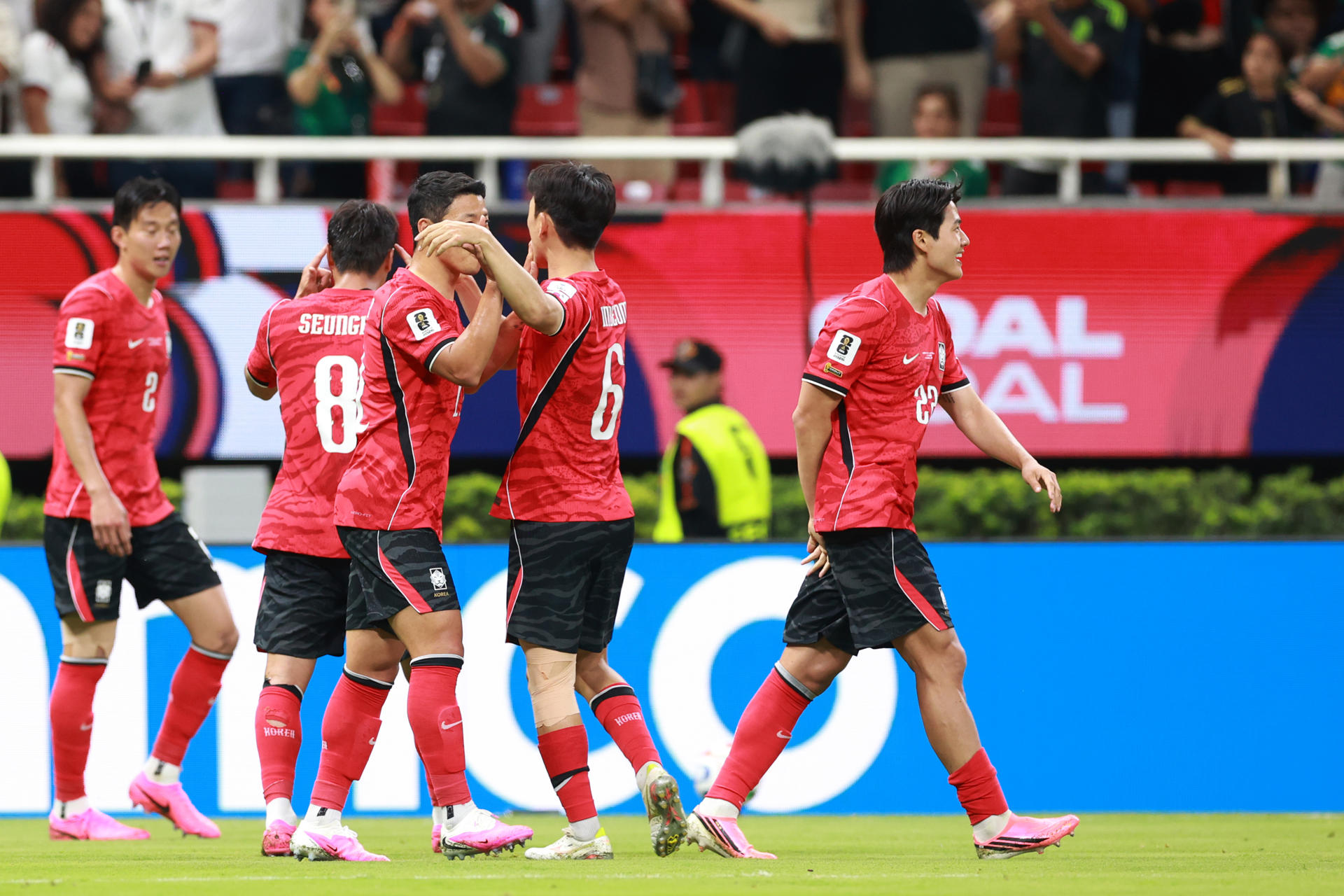 Corea del Sur jugó mejor y logró remontar ante la 