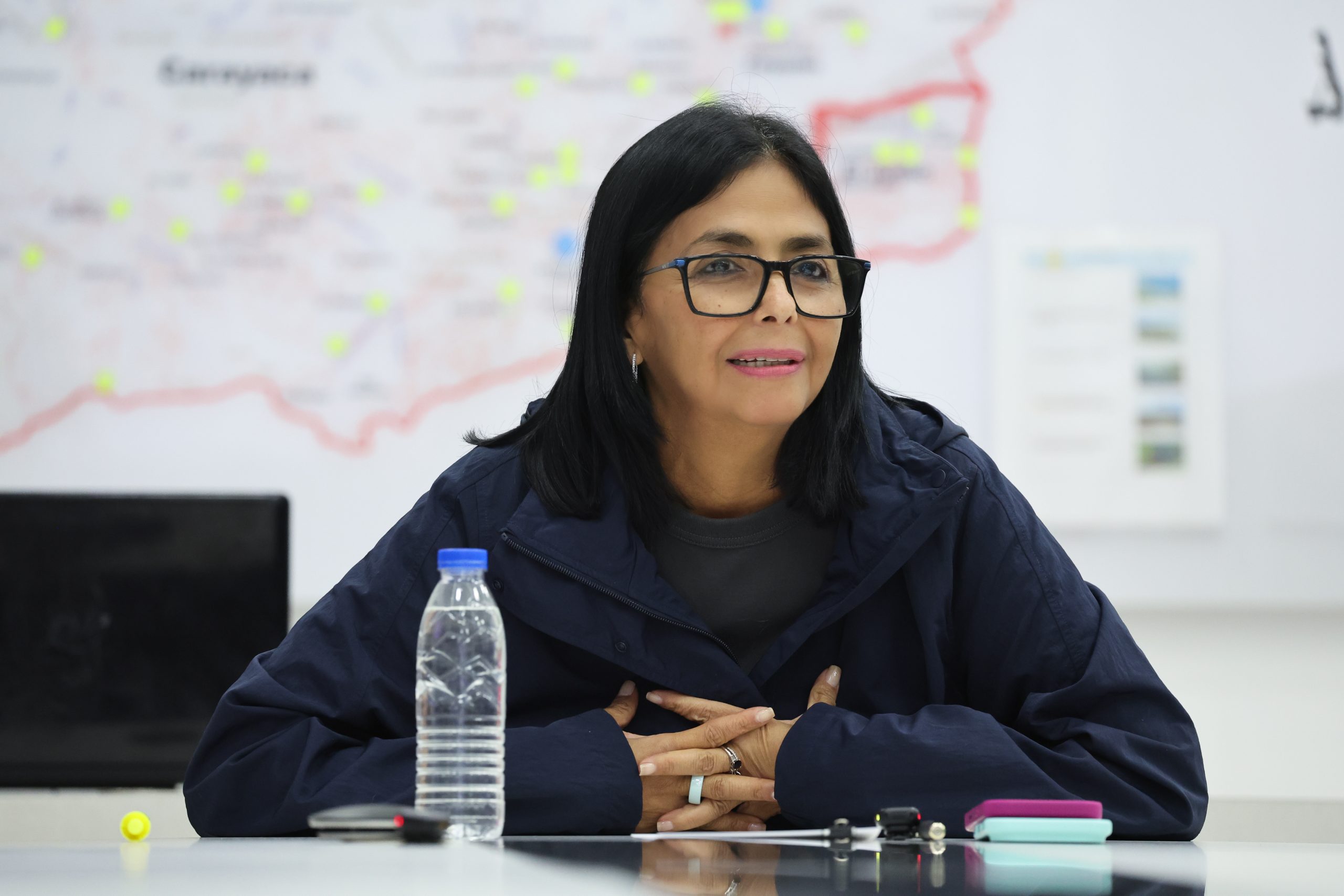 Delcy Rodríguez volvió a registrar la mayor desaprobación de Latinoamérica