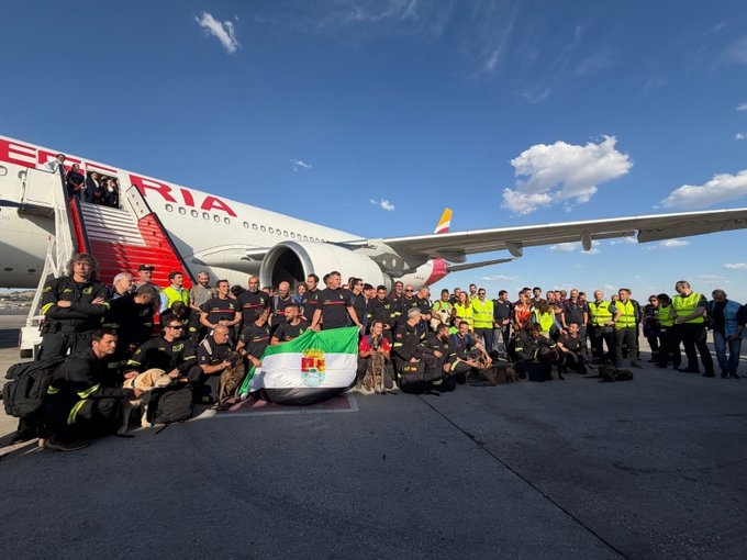 España envió un segundo contingente de rescatistas y ayuda humanitaria hacia Venezuela