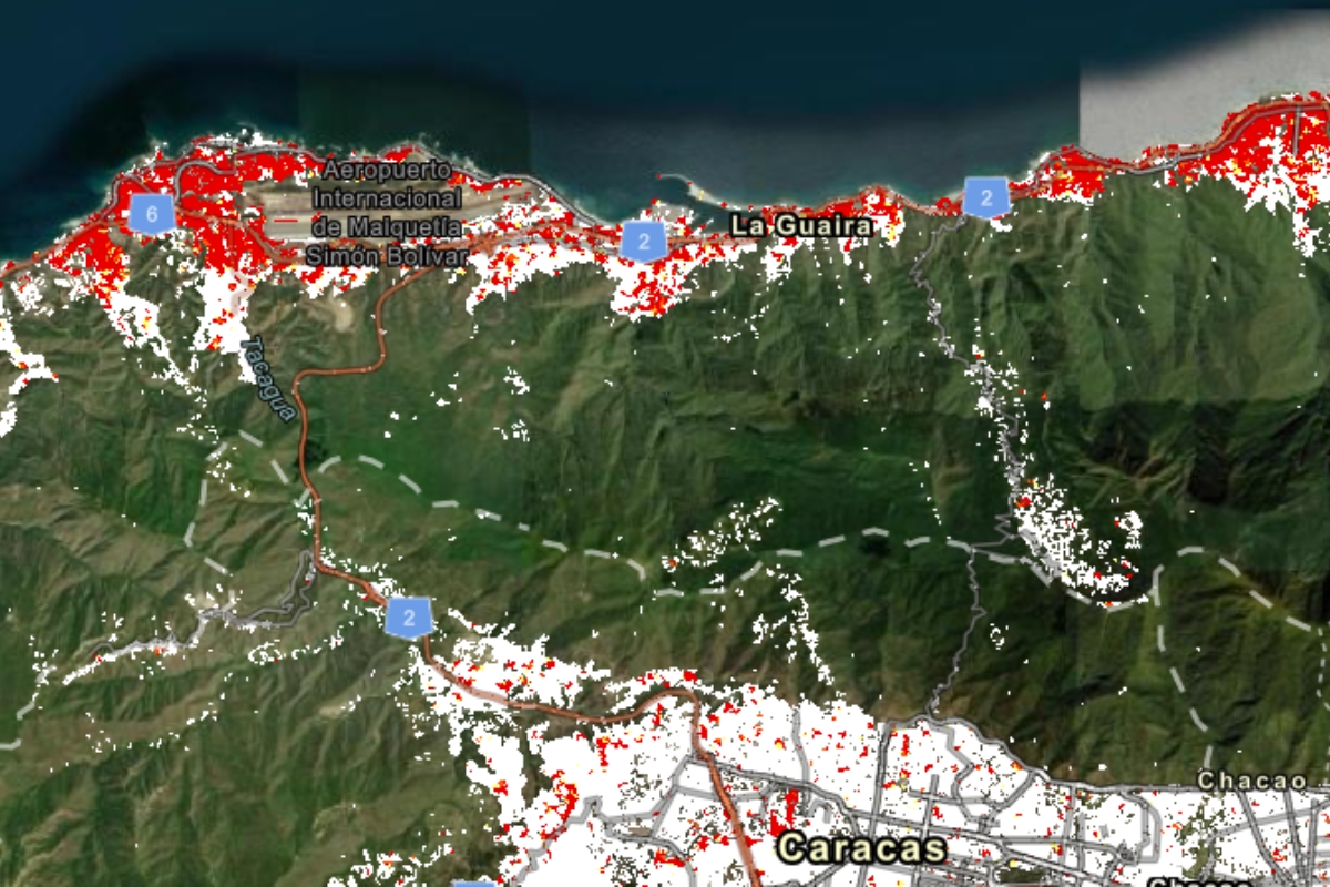 La Nasa utiliza imágenes satelitales para apoyar labores tras terremotos en Venezuela