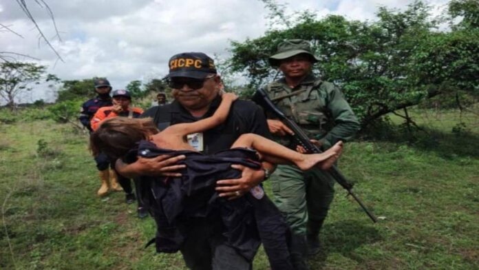 Hallaron sano y salvo a niño de cinco años que pasó más de 72 horas desaparecido en Guárico