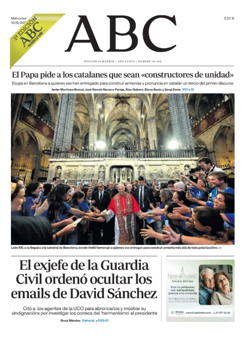Portadas de la prensa internacional de este miércoles 10 de 