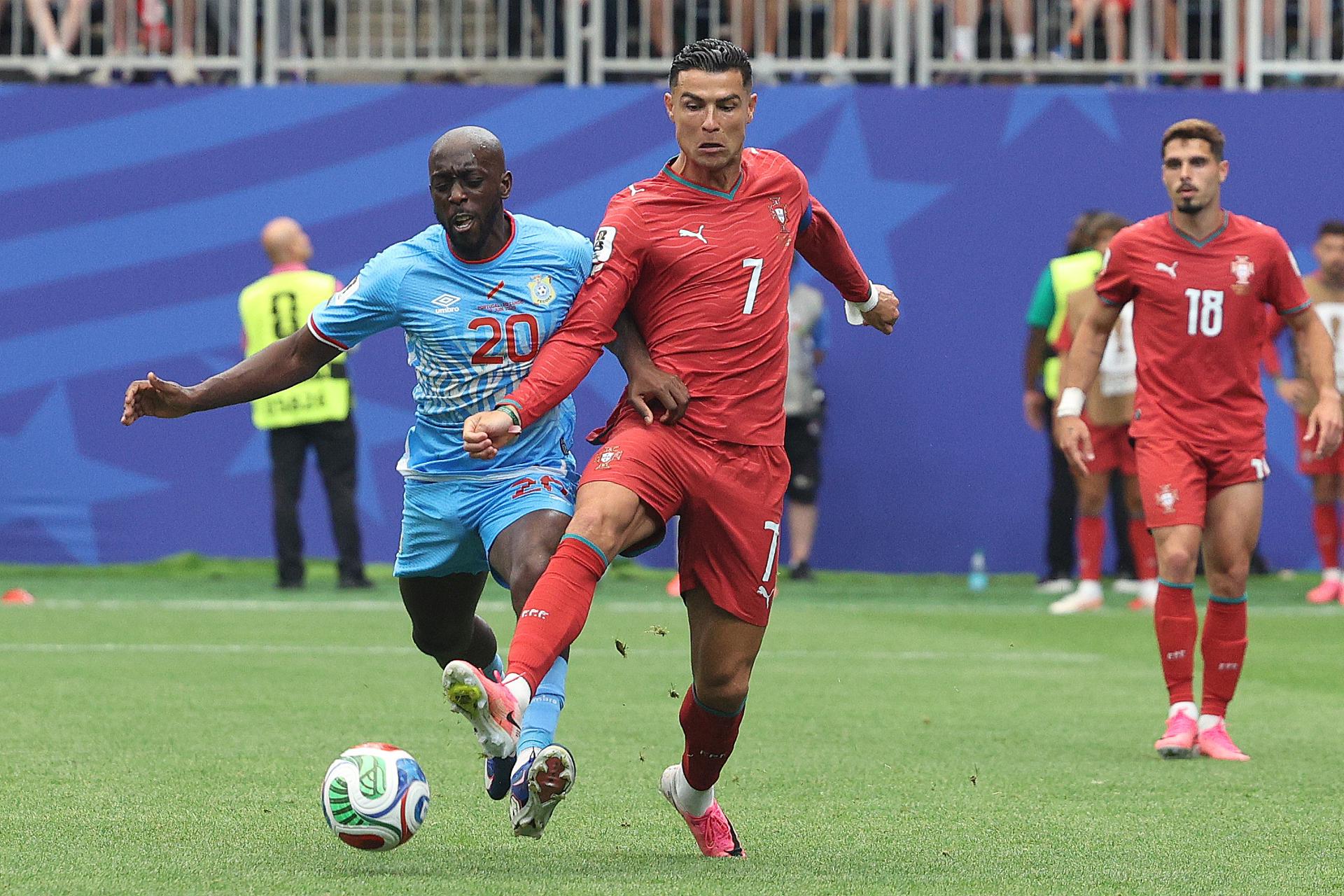 RD del Congo frustró el estreno de Portugal y Cristiano Ronaldo en el Mundial
