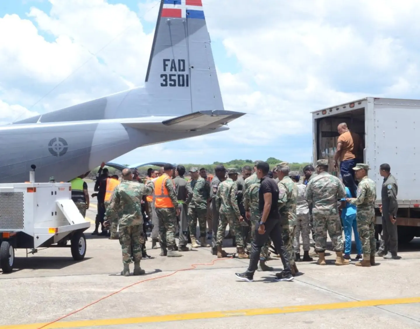 República Dominicana amplió su asistencia a los afectados por los terremotos en Venezuela