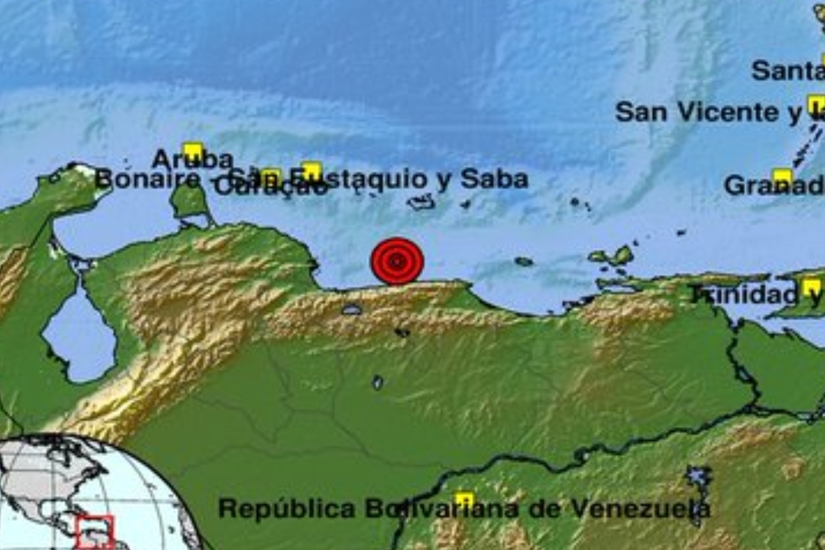 Una fuerte réplica de magnitud 5,5 sacude Venezuela