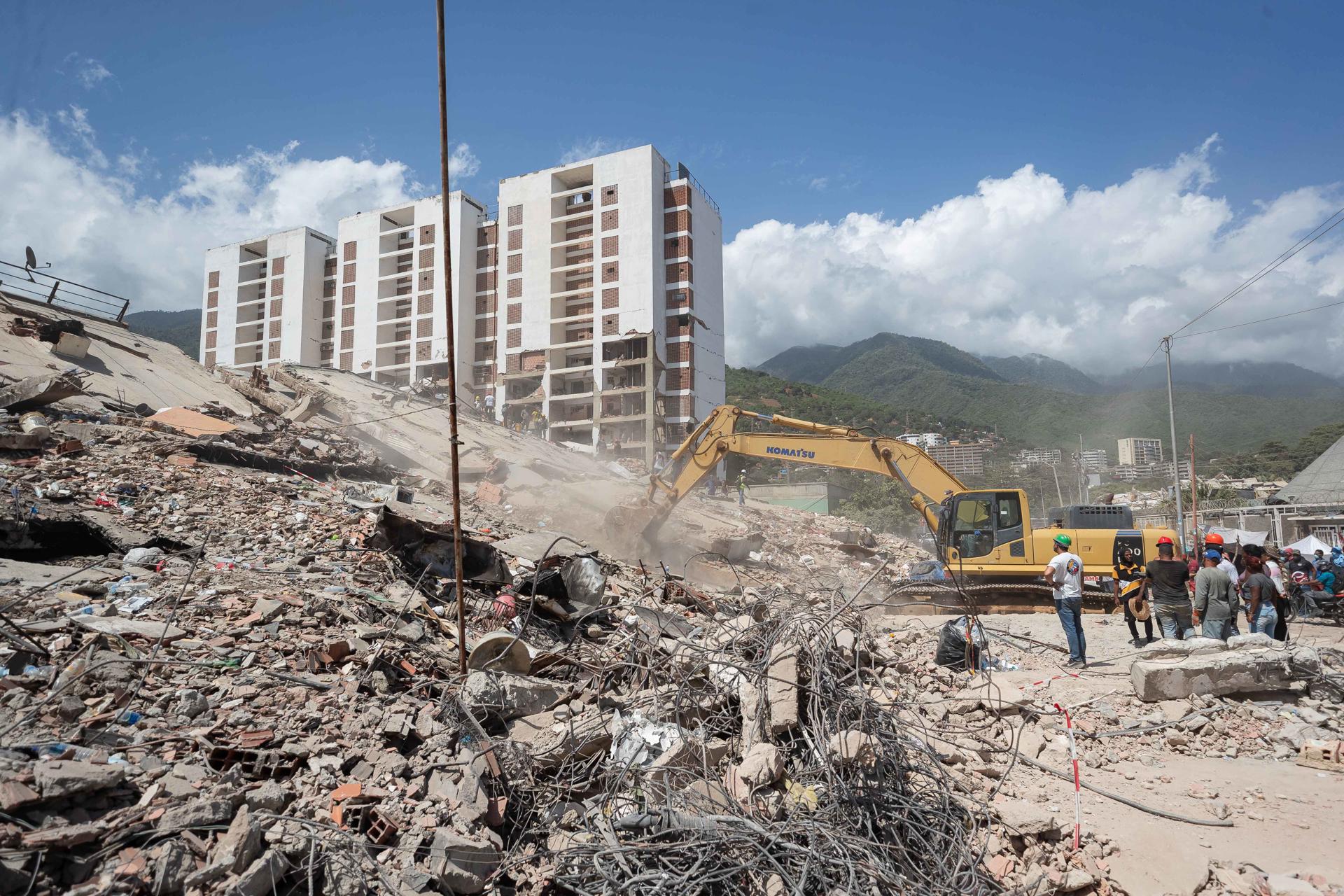 Al menos 11 italianos perdieron la vida en los terremotos de Venezuela y 40 siguen desaparecidos