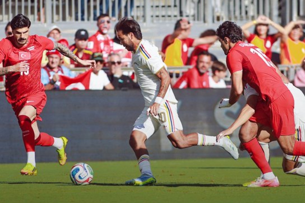 La Vinotinto comenzando ganando, pero la mundialista Turquía acabó remontando un duro partido en Florida
