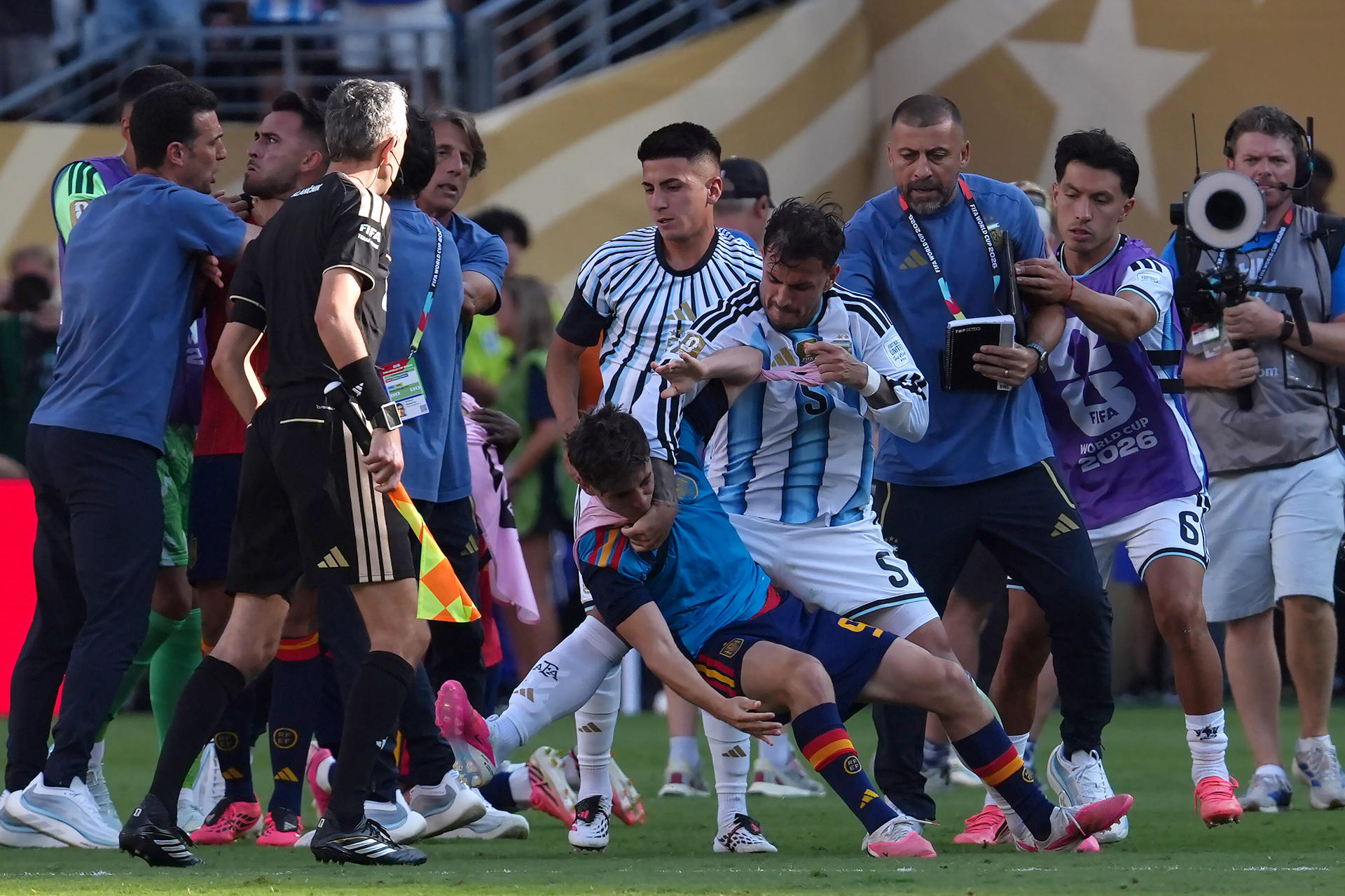 Fifa investigará a Argentina tras los incidentes en la final del Mundial