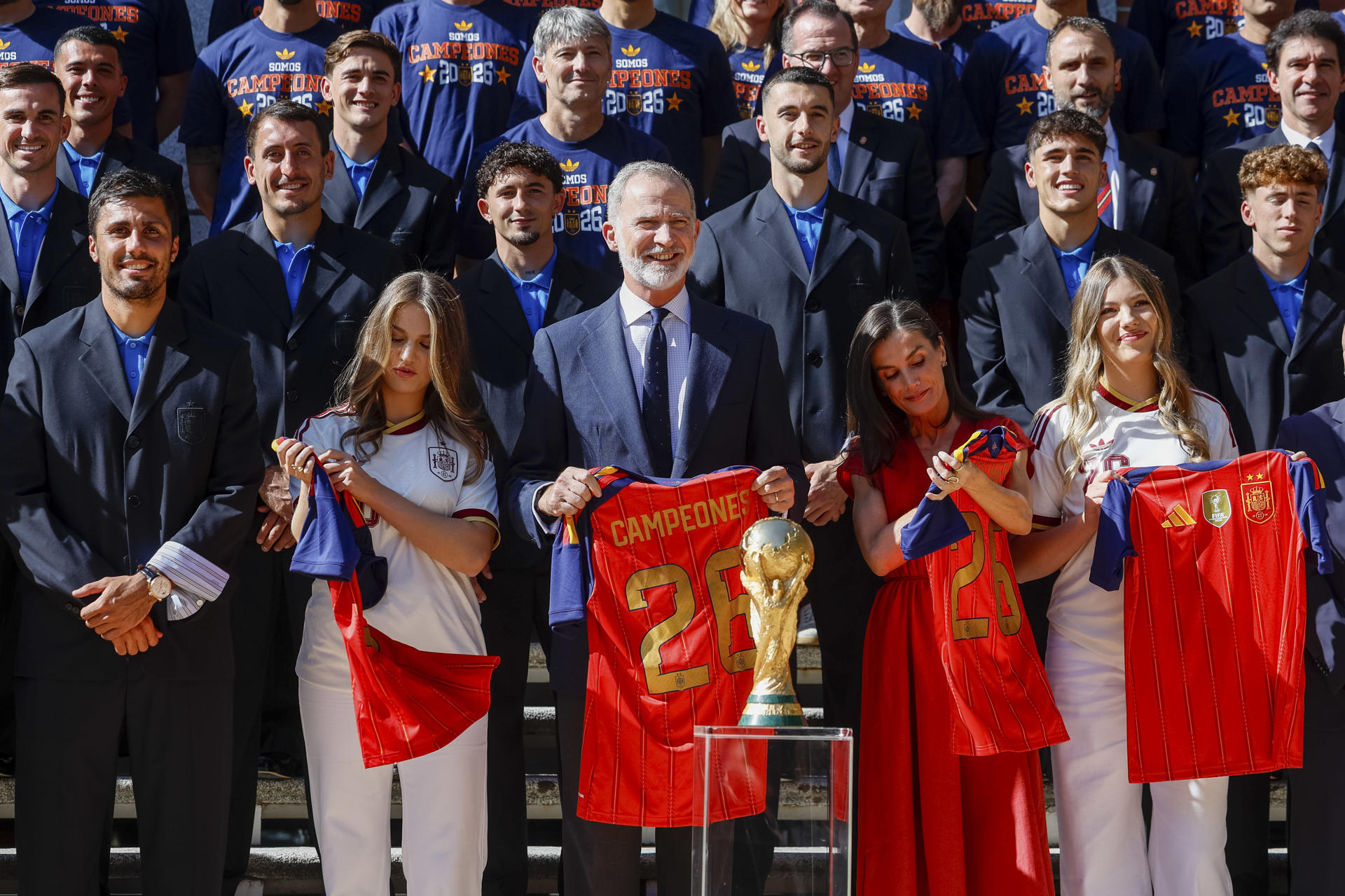El rey felicita a la selección por el "triunfo épico": Habéis ganado para toda España