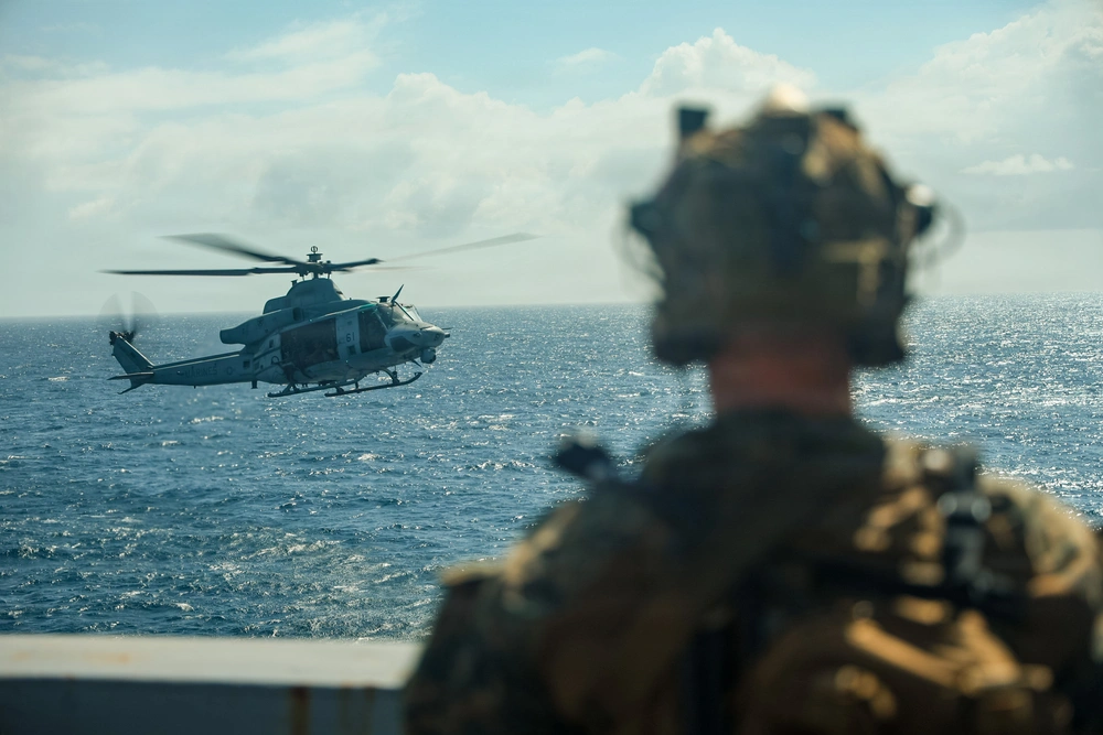 Marines de EEUU realizaron ejercicios de interdicción marítima frente a las costas de La Guaira (FOTOS)