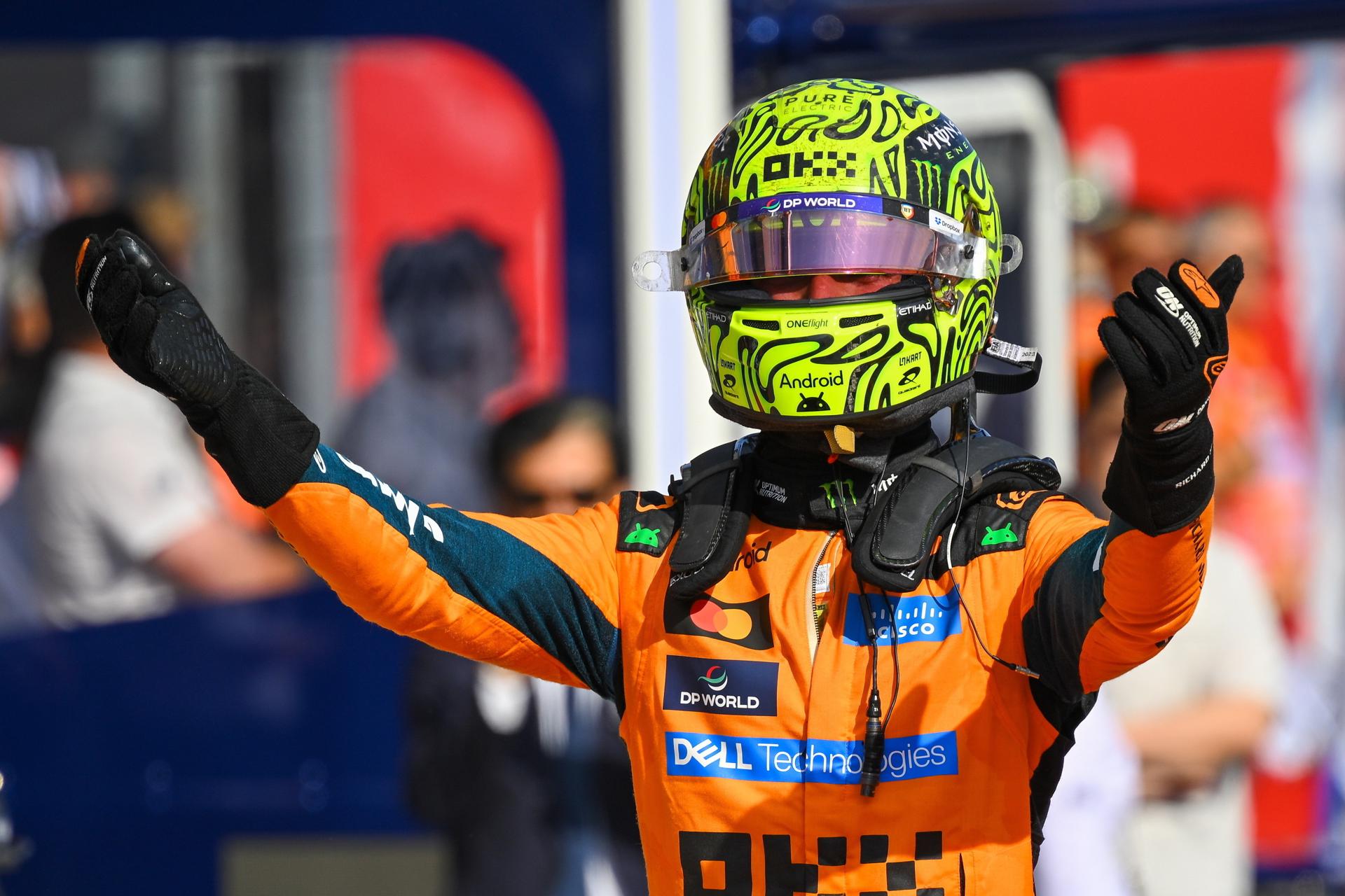 Lando Norris conquistó el Gran Premio de Hungría