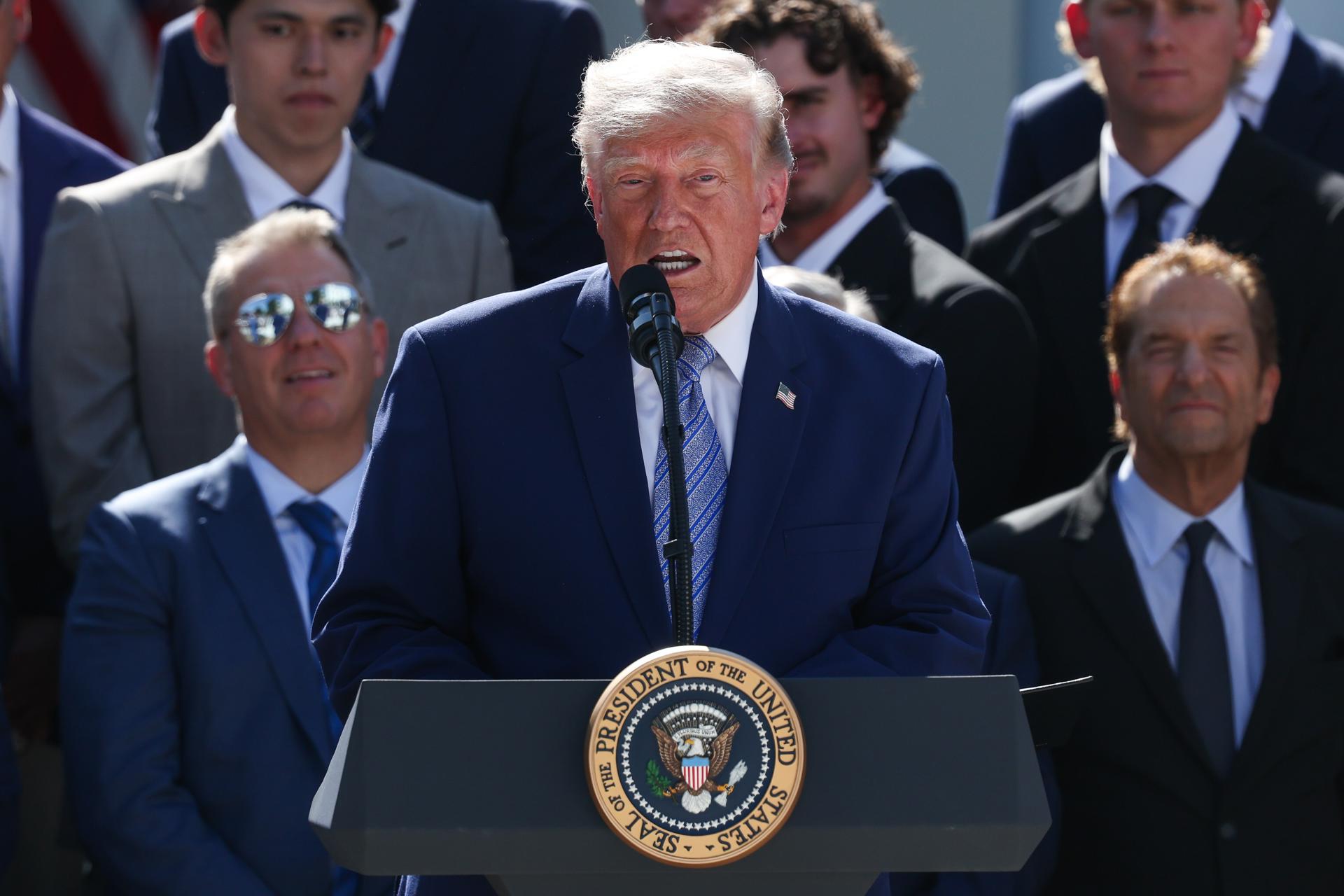 Trump amenazó con usar fondos iraníes para pagar daños a buques y cargamentos durante la guerra