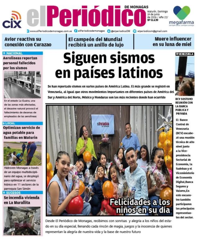 Portadas de este domingo 19 de julio de 2026