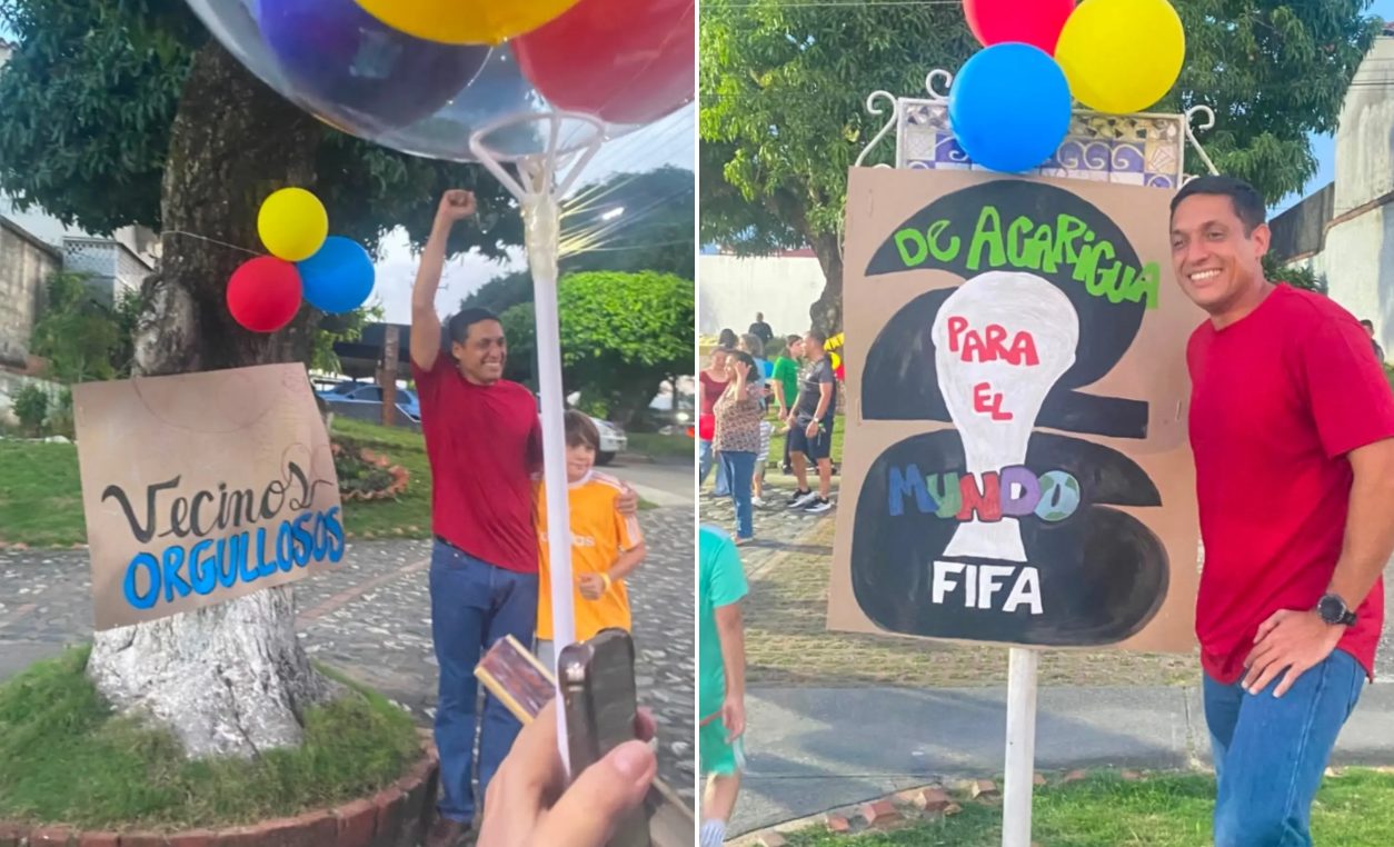 VIDEO: árbitro Jesús Valenzuela fue recibido con júbilo en Araure tras su misión en el Mundial