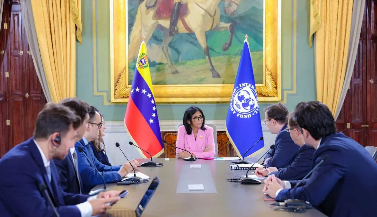 Delcy Rodríguez pidió al FMI el acceso a más recursos tras los terremotos
