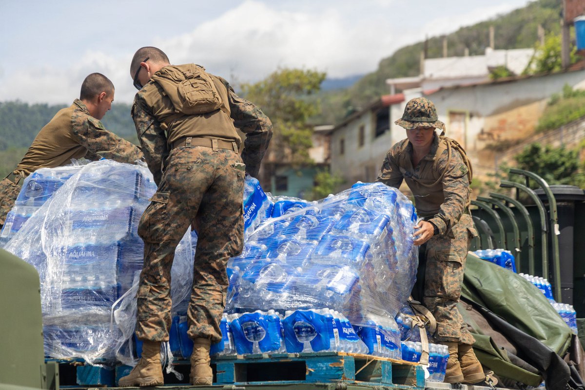 EEUU confirmó que sus fuerzas militares siguen operando en Venezuela (FOTOS)