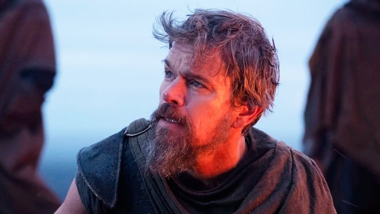 Matt Damon destapó el secreto detrás de una de sus escenas en "La Odisea"