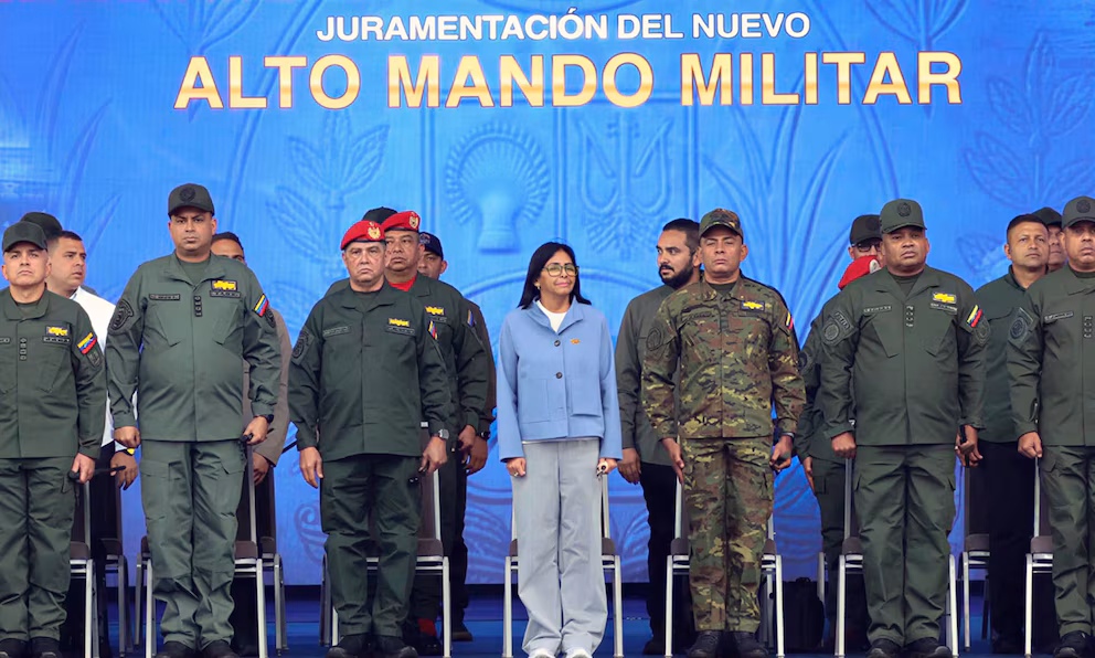 Infobae: Delcy Rodríguez ejecutó una profunda recomposición del alto mando militar
