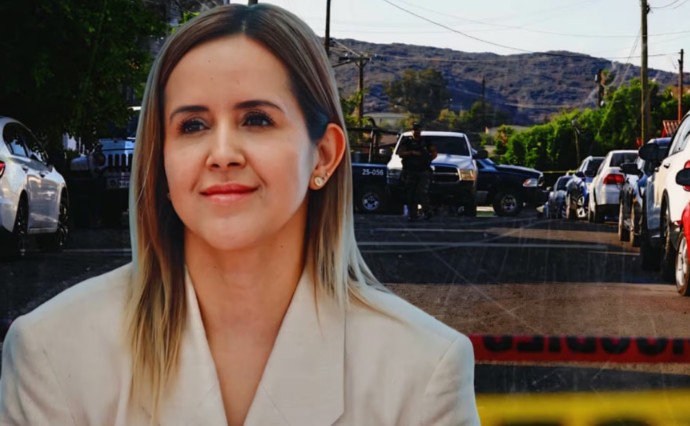 Funcionaria sufre ataque a tiros en frontera México-EEUU y asesinan a su esposo