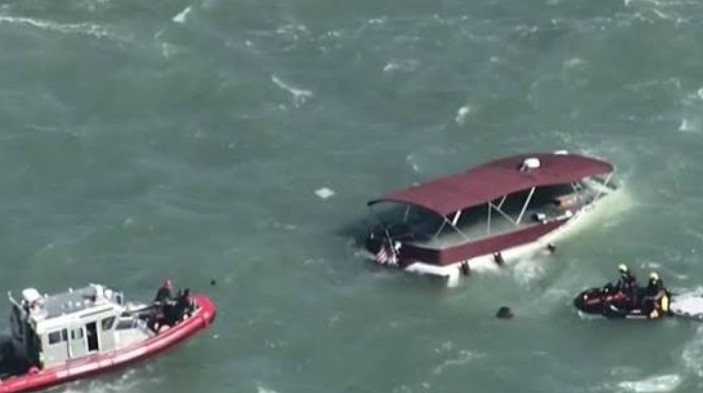 Un muerto y dos desaparecidos por el hundimiento de una embarcación cerca de San Francisco