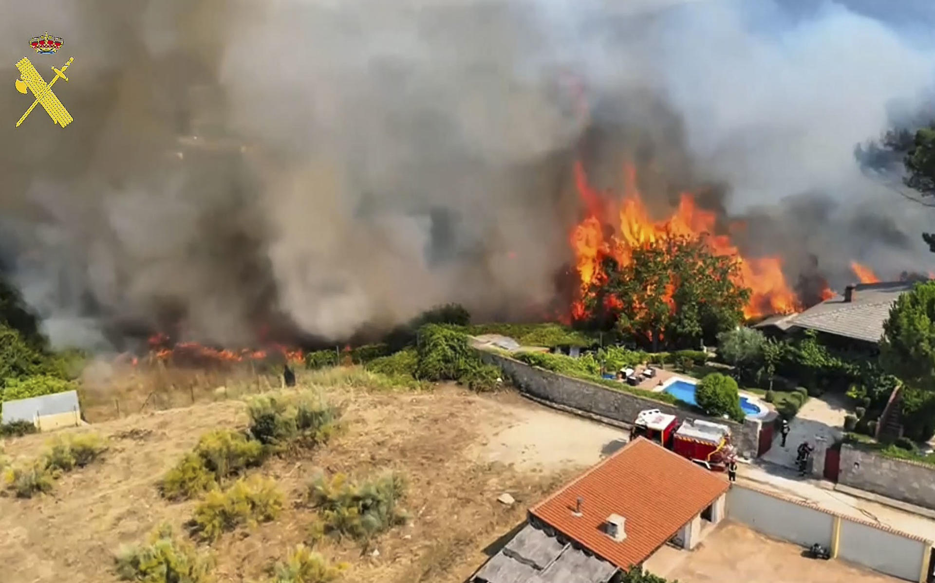 España bajo las llamas: incendios forestales ya devastaron más de 126.000 hectáreas (Imágenes)