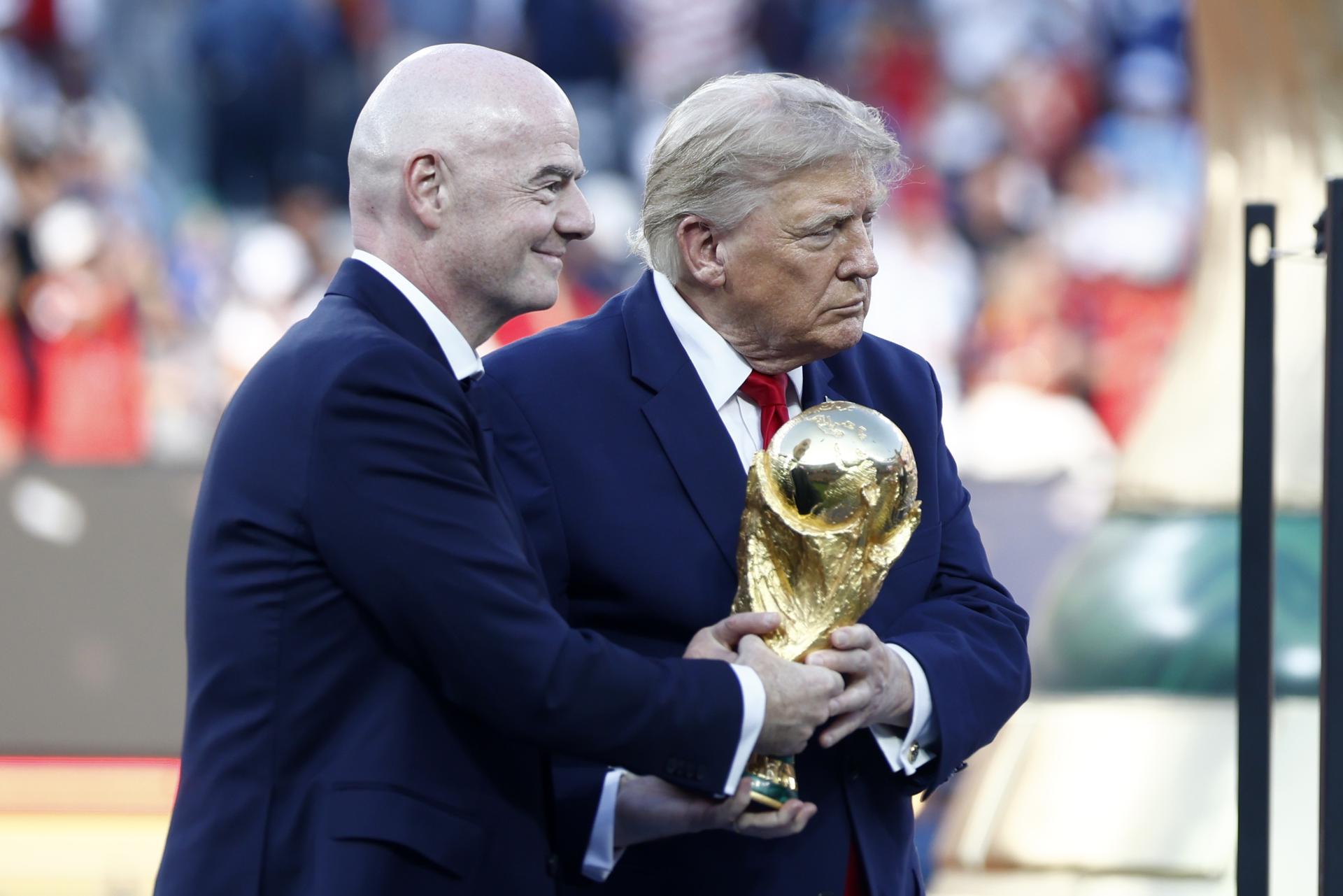 Trump vio a España levantar el Mundial y lanzó una inesperada frase sobre sus tensiones con Madrid