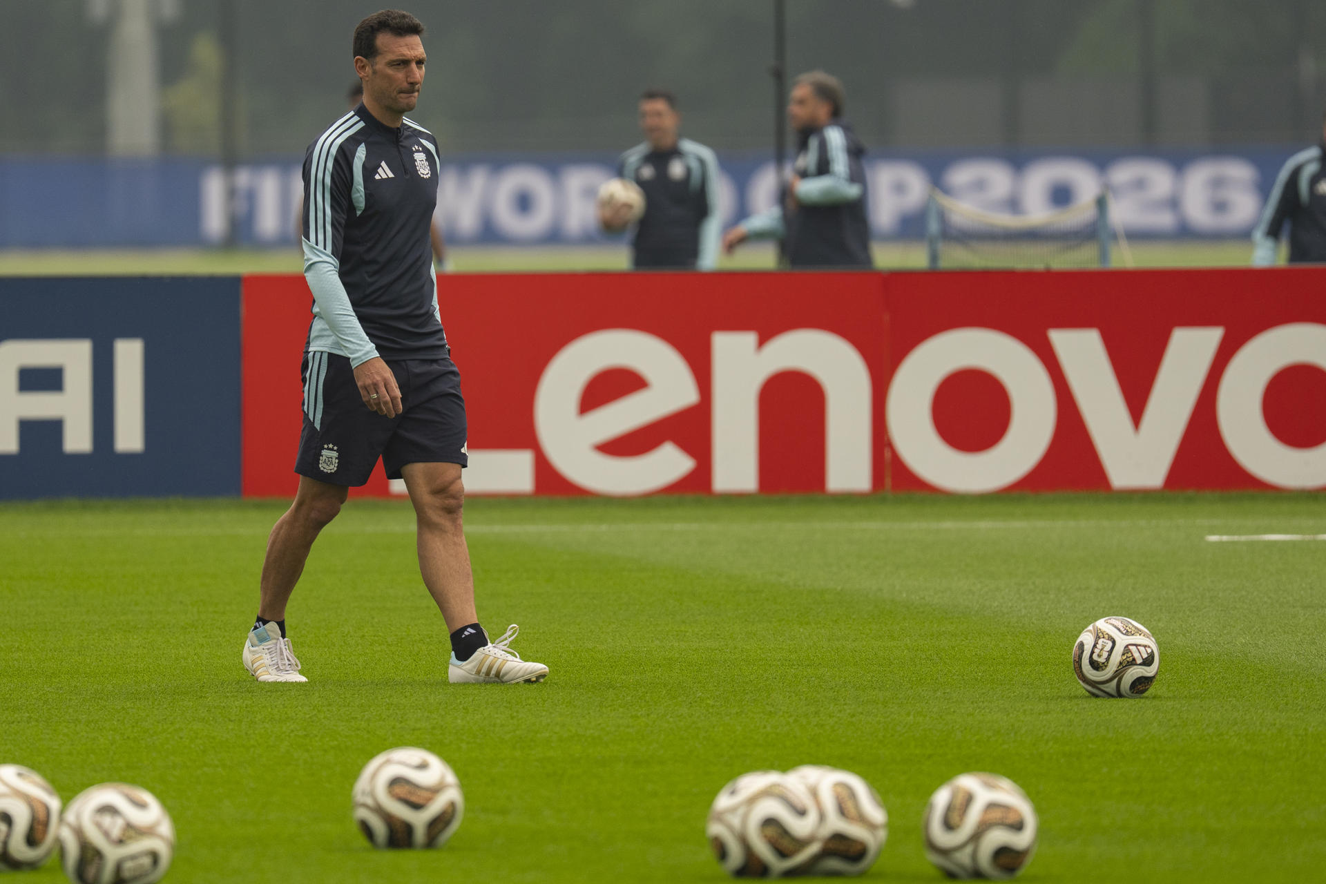 Lionel Scaloni presentó su oncena titular con tres novedades