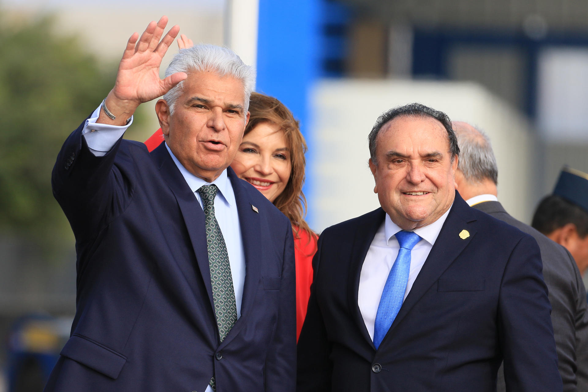 Presidente de Panamá llegó a Perú para asistir a la investidura de Keiko Fujimori este #28Jul