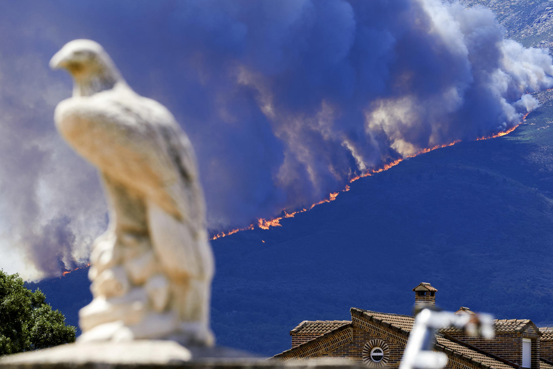 Incendios en el centro de España llegan a 15 mil hectáreas quemadas