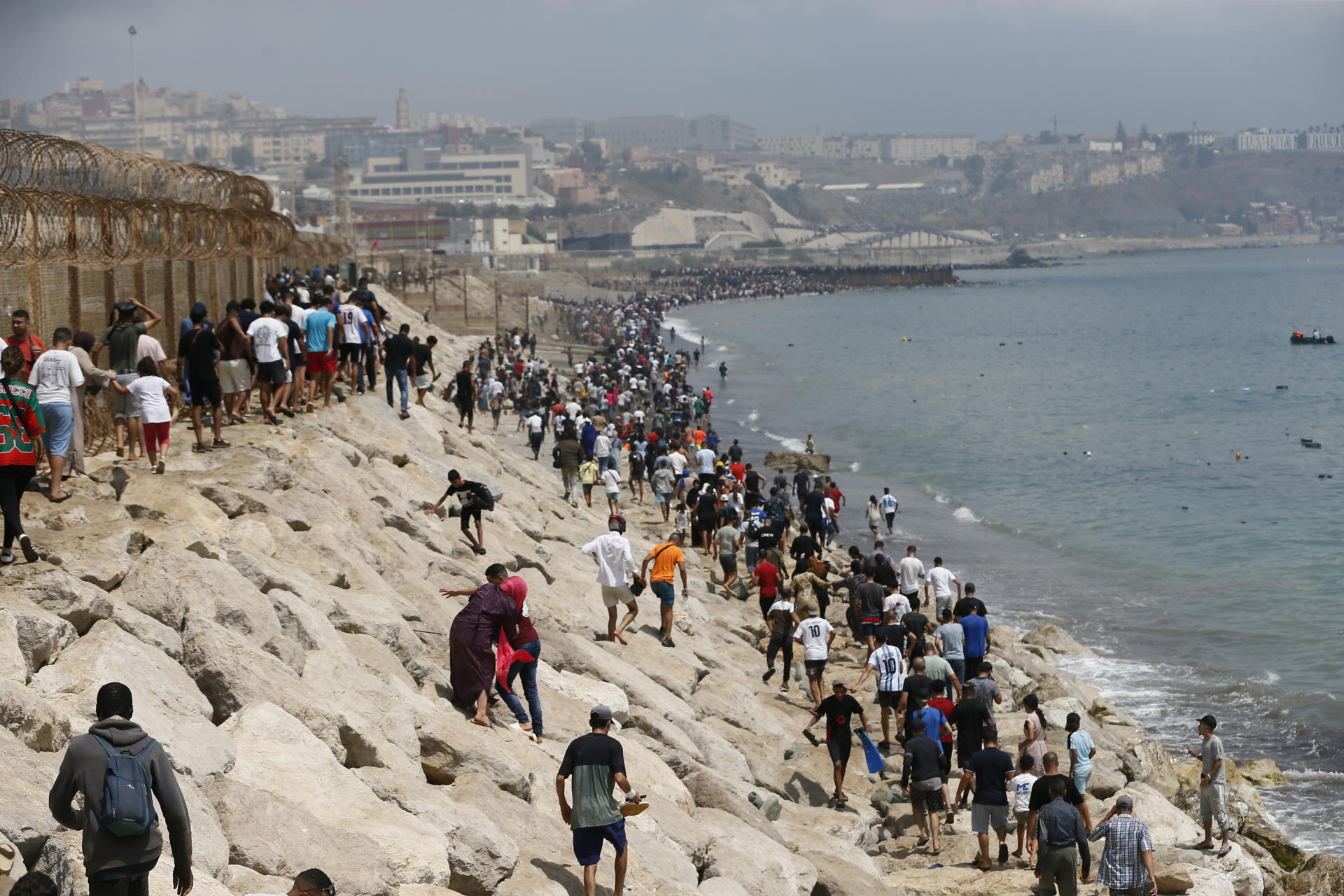 La tragedia que marcó la entrada masiva de migrantes a Ceuta