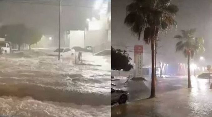 Aguacero causa inundaciones y deja sin electricidad a gran parte del Zulia este #26Jul