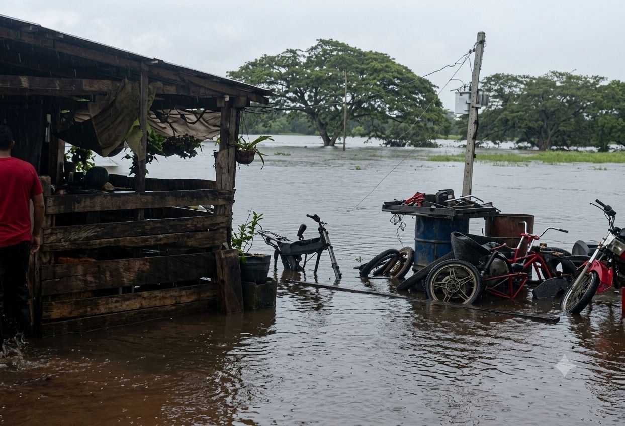 Inundación afecta a productores agropecuarios de los sectores Anaro y Maporal en Barinas