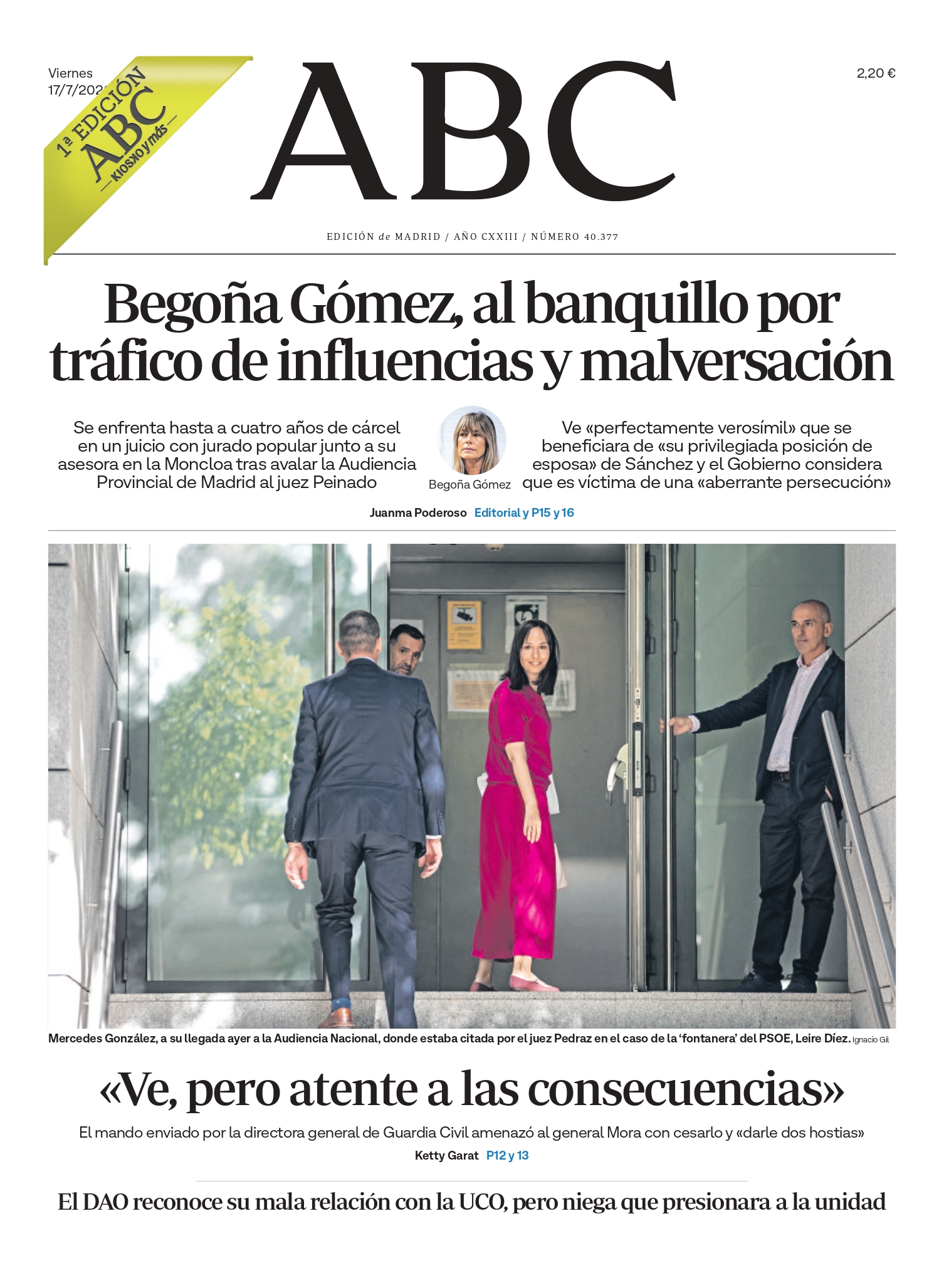 Portadas de la prensa internacional de este viernes 17 de julio de 2026
