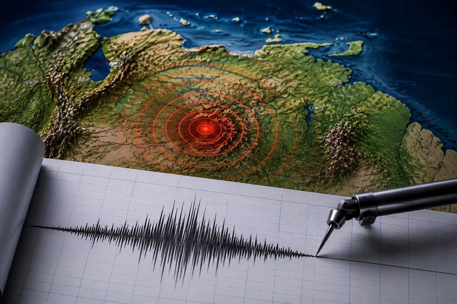 Funvisis contabiliza 1.368 réplicas sísmicas tras los terremotos del #24Jun
