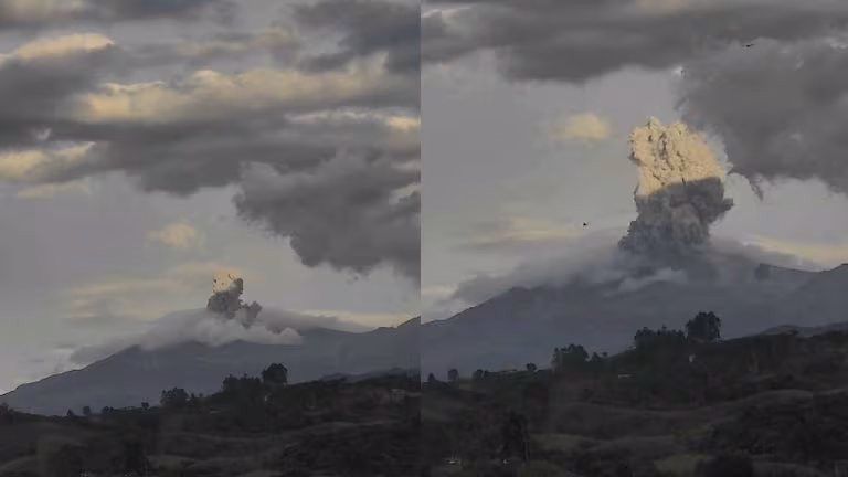 Colombia advirtió de incremento de la actividad sísmica en el volcán Puracé