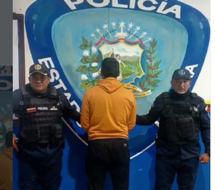 Capturaron a sujeto por agredir a un árbitro durante un partido de fútbol en Táchira