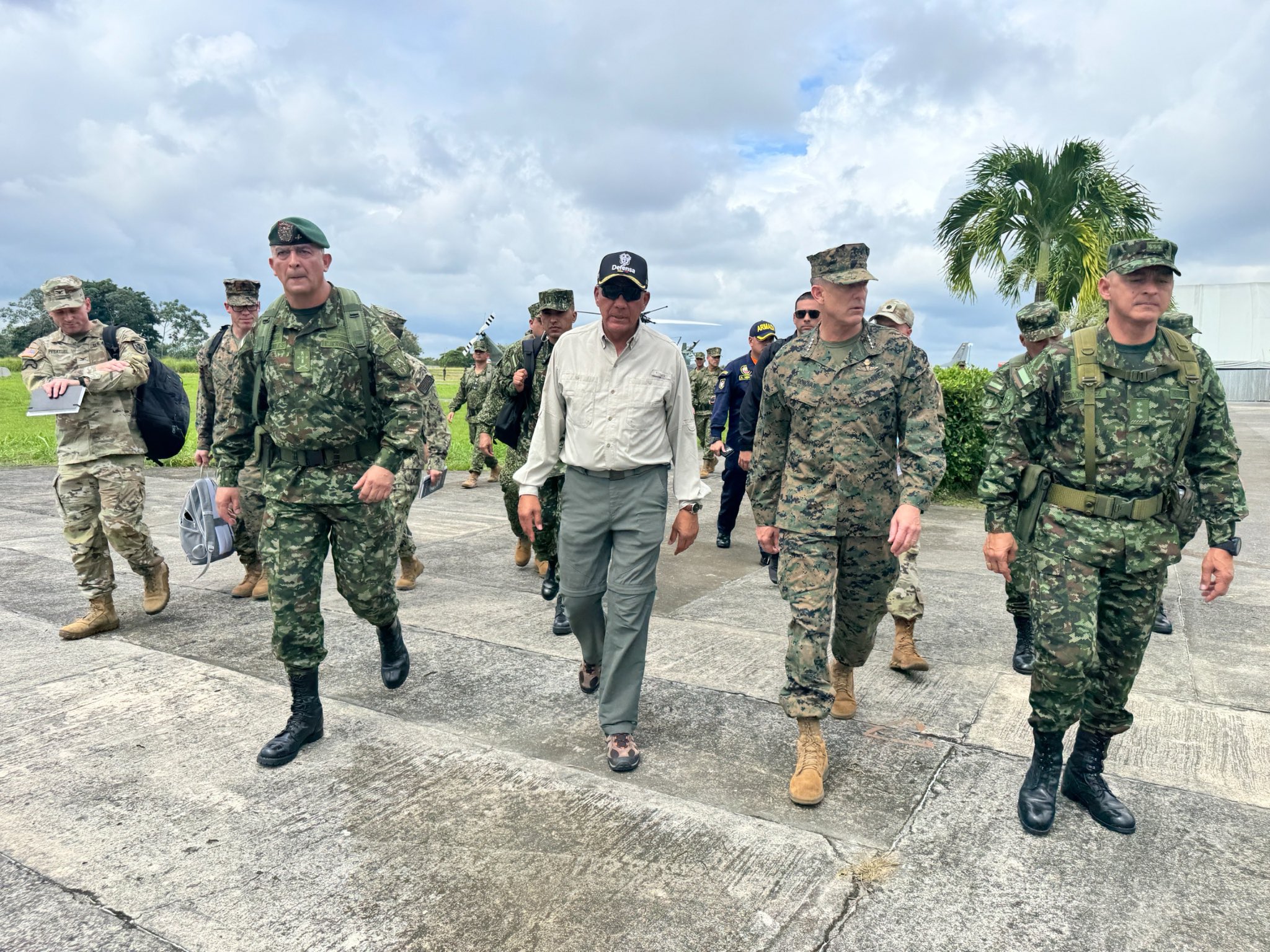 Colombia fortaleció la cooperación militar con EEUU para combatir el narcotráfico en el Pacífico