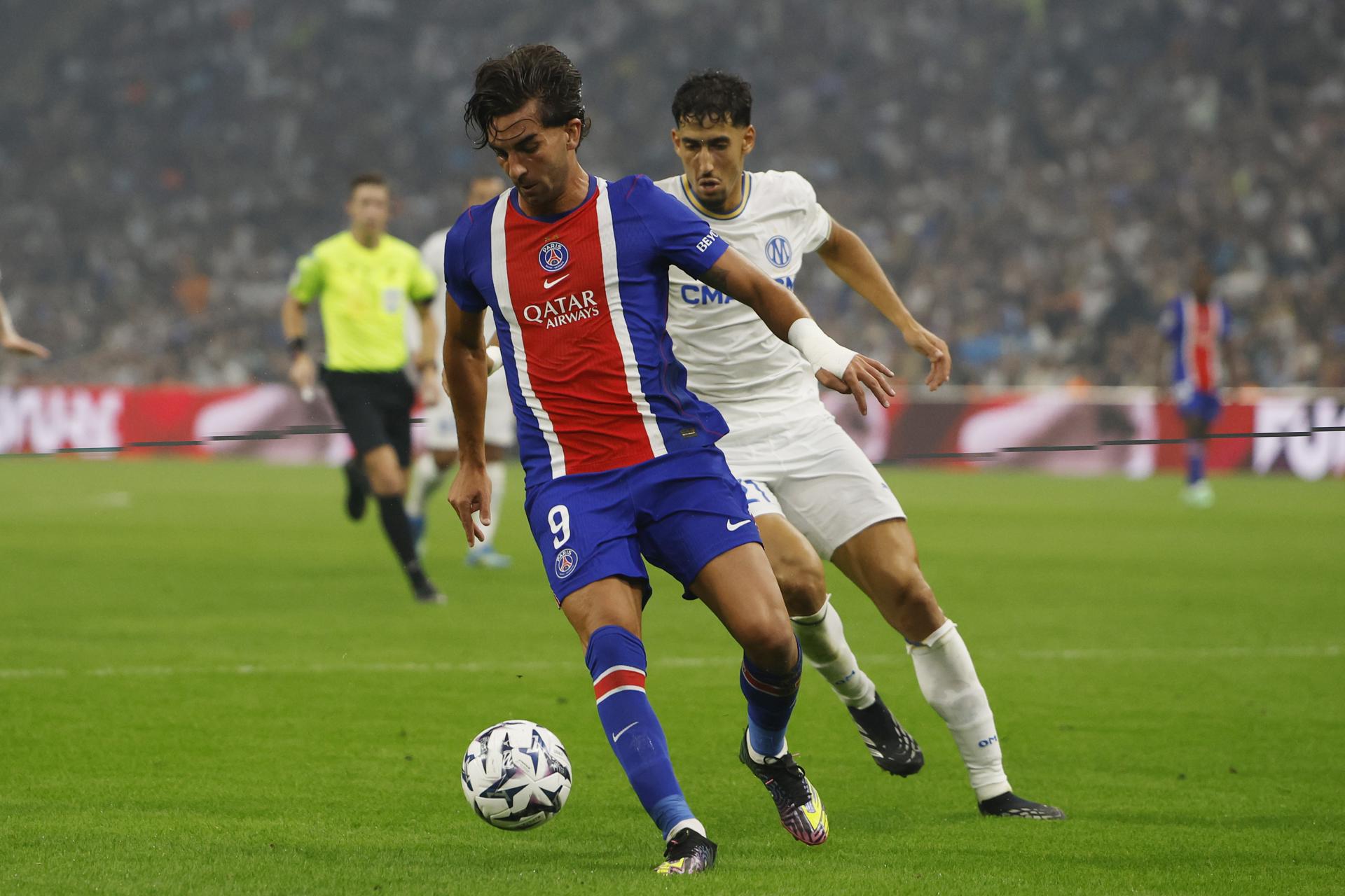 PSG se sacudió las dudas en el clásico francés ante un Marsella en puestos de descenso