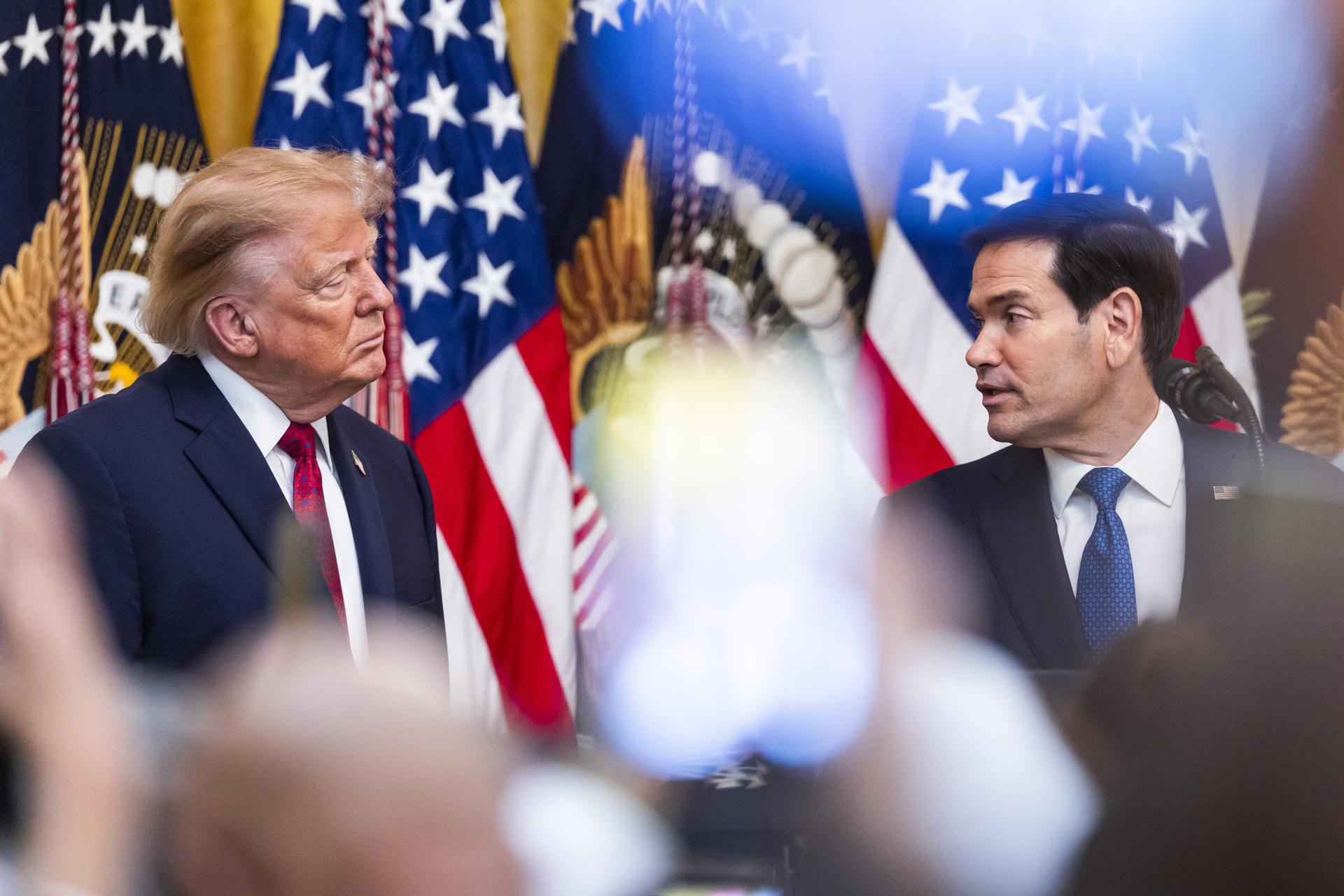 Trump elogió a Rubio y pidió estar "atentos a lo que va a hacer con Cuba"