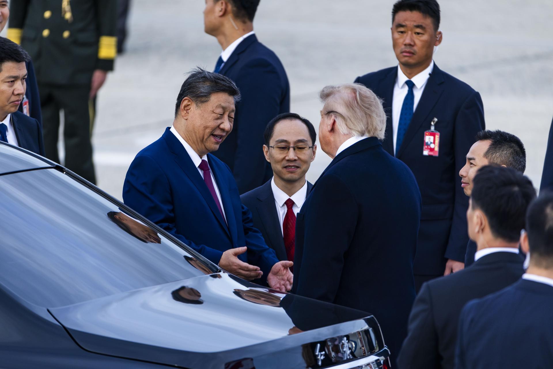Duelo de limusinas en Washington: "la Bestia" de Trump contra "la Bandera Roja" de Xi