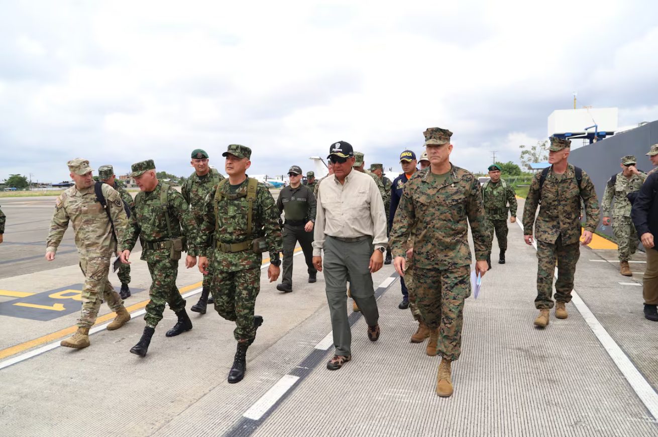 EEUU inaugura su nueva alianza militar con Colombia con el foco en las narcolanchas
