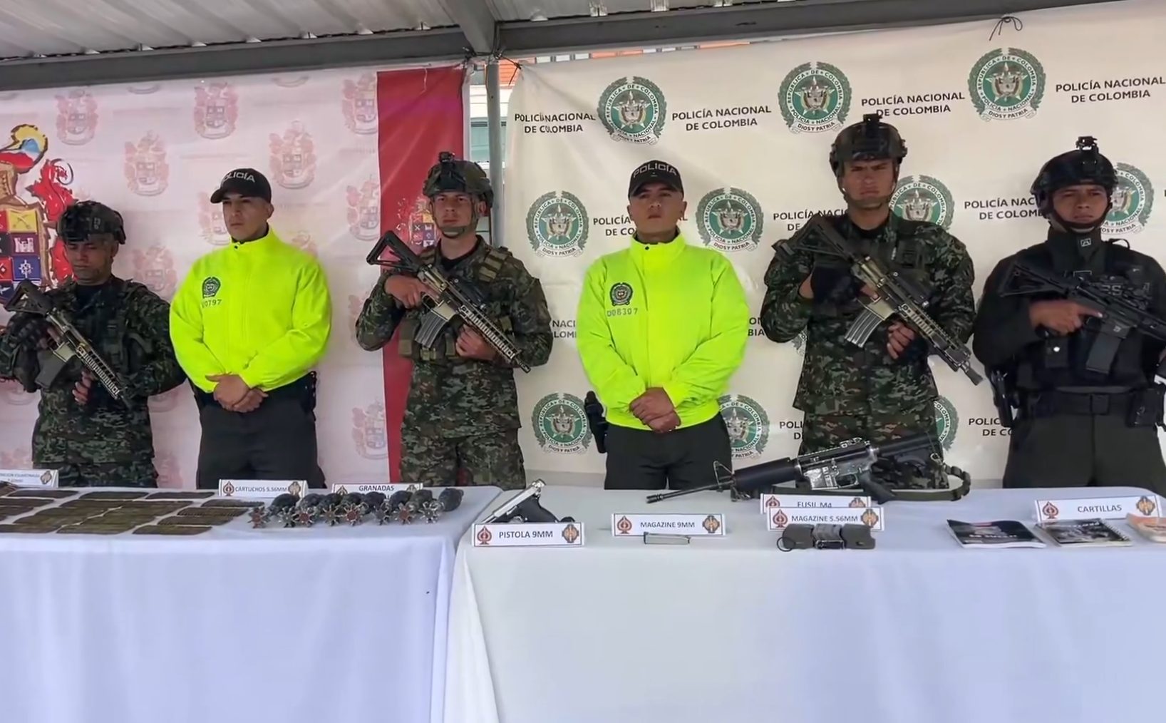 VIDEO: militares colombianos neutralizaron a siete guerrilleros de las disidencias de las Farc