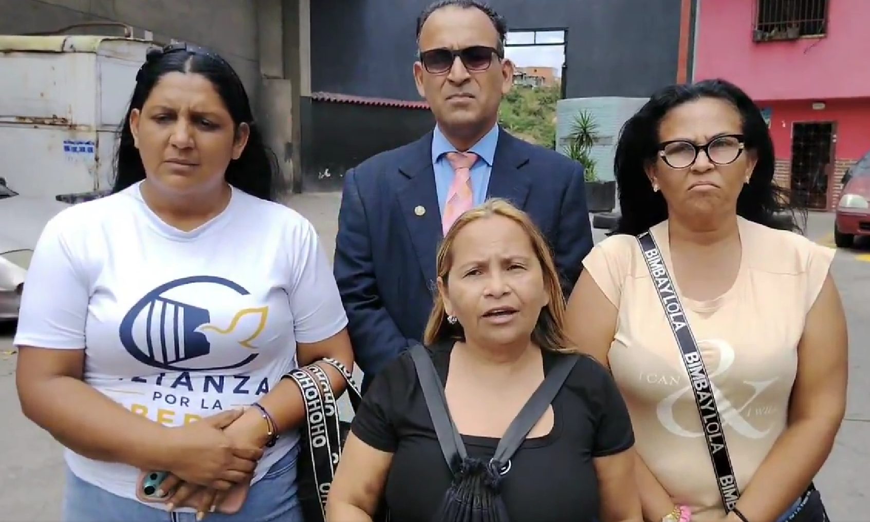 Josefina Guillén exigió la libertad inmediata de su esposo Oscar Morales, secuestrado tras manifestar