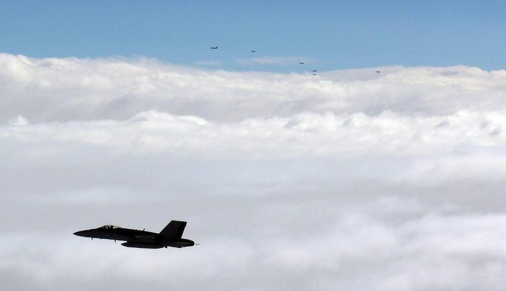 Escuadrón de aviones de guerra rusos encendió las alarmas en Finlandia y Suecia