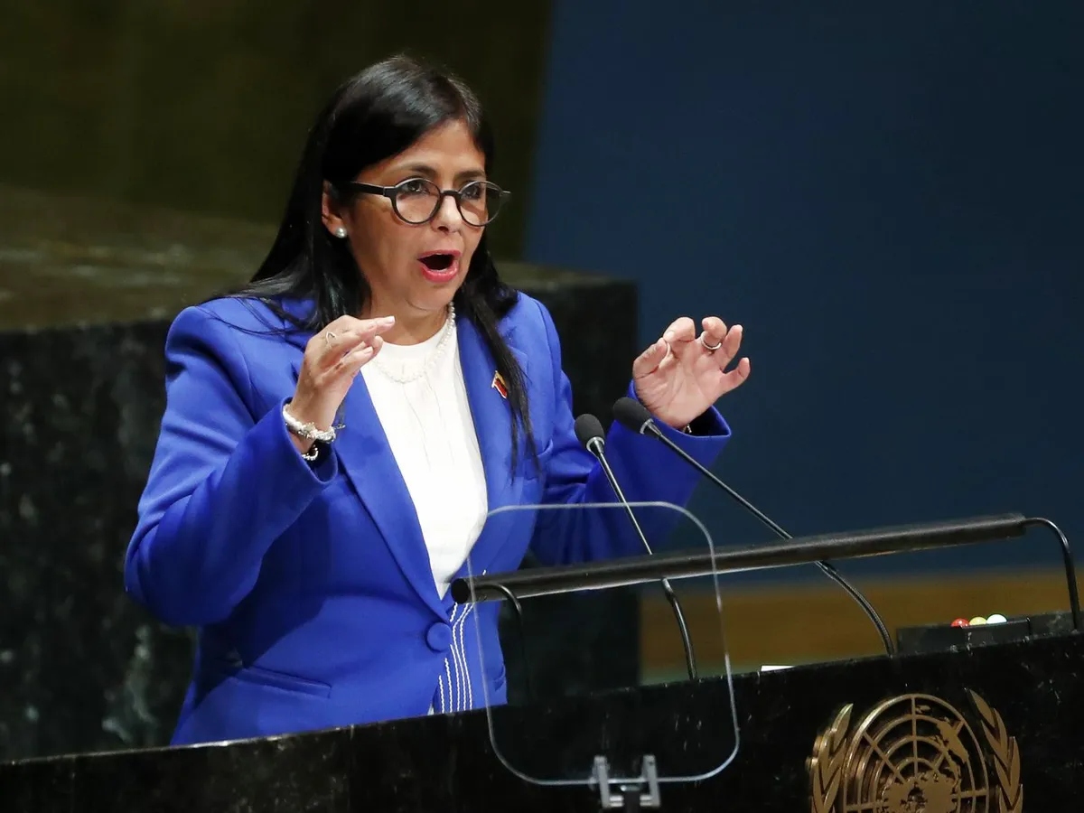 Prohibido olvidar: Delcy Rodríguez arremetió contra Donald Trump en la Asamblea General de la ONU en 2019 (VIDEO)