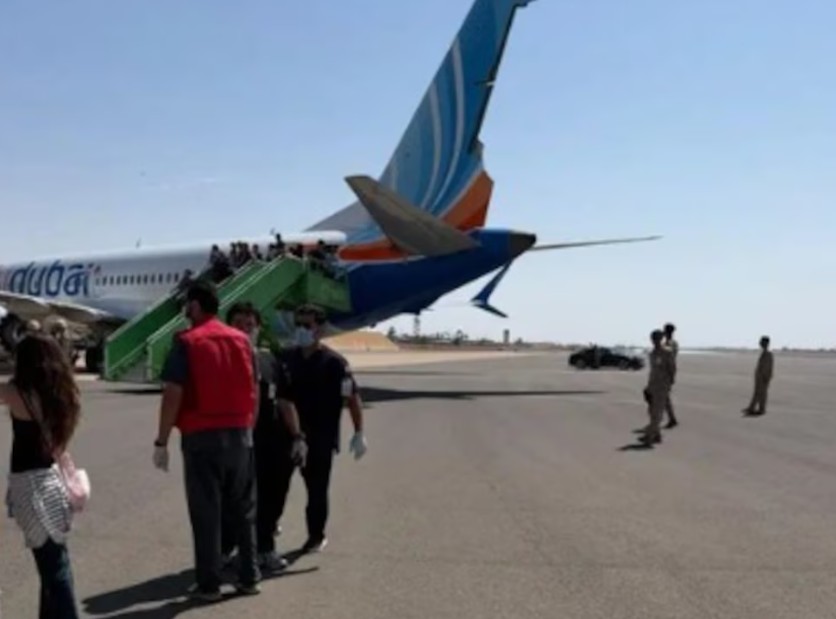 Pasajeros israelíes del vuelo FlyDubai afirman que el incidente a bordo fue por terrorismo