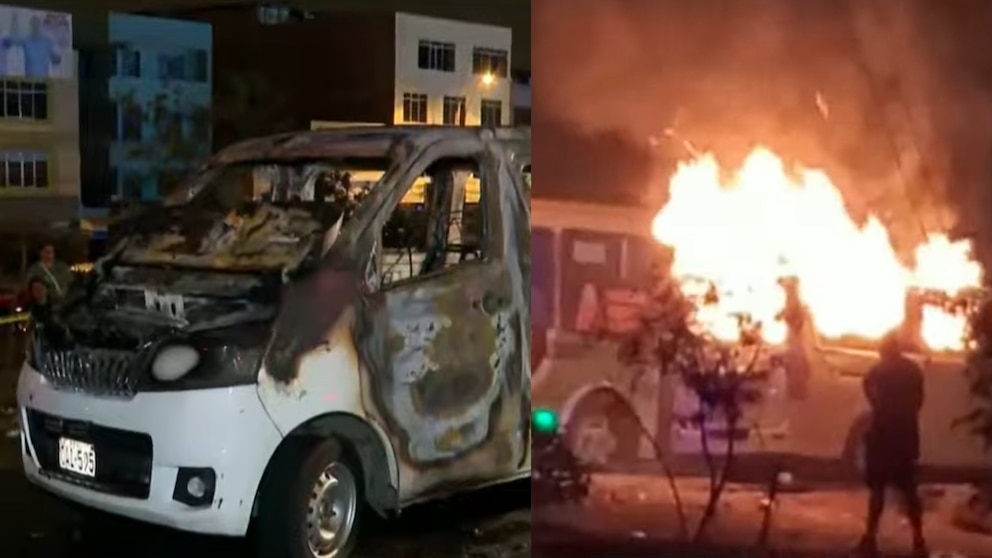El macabro ataque con bomba molotov que se cobró la vida de un chofer venezolano en Perú