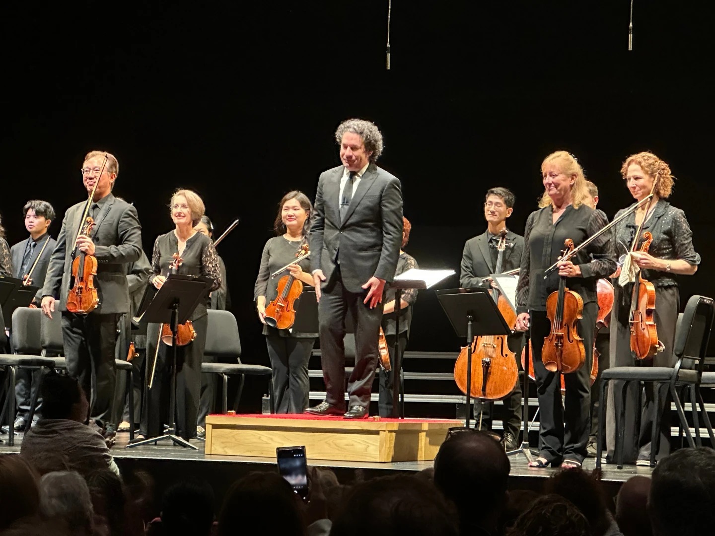Gustavo Dudamel reivindicó su identidad venezolana durante un acto en Nueva York
