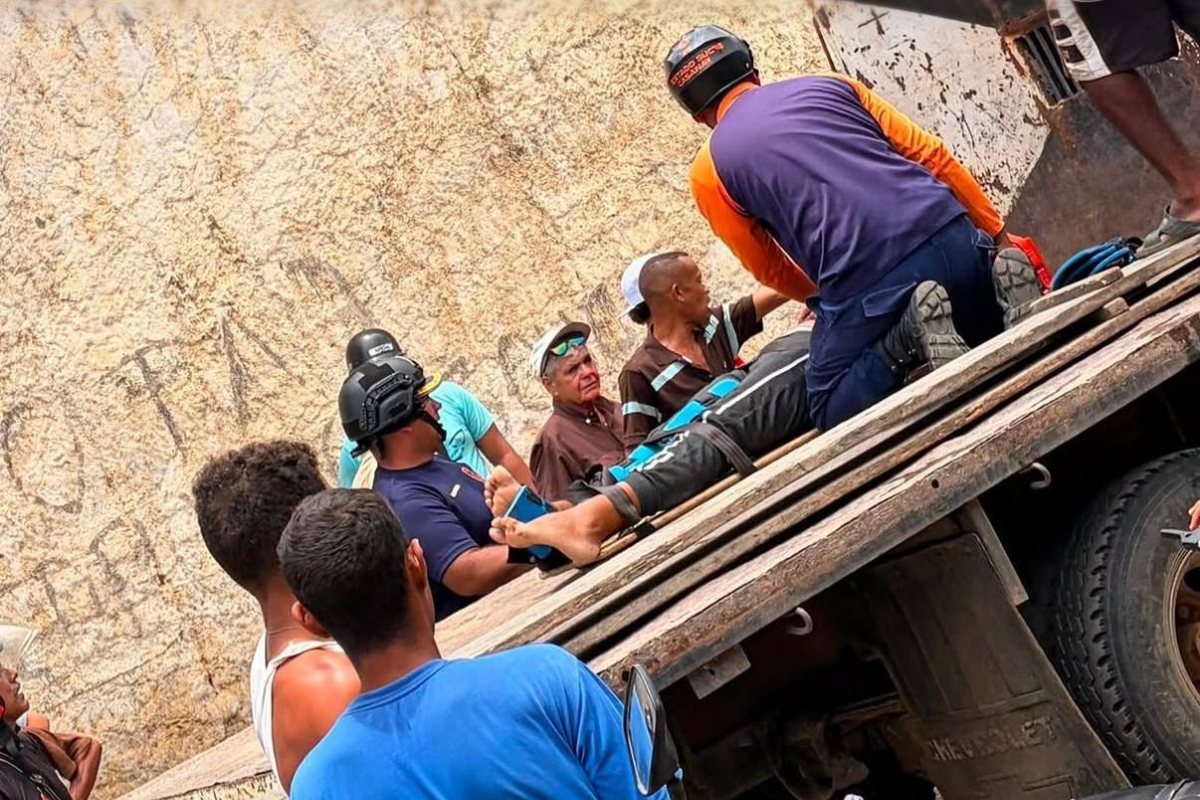 A falta de ambulancias, así  trasladan a pacientes de Casanay en el estado Sucre