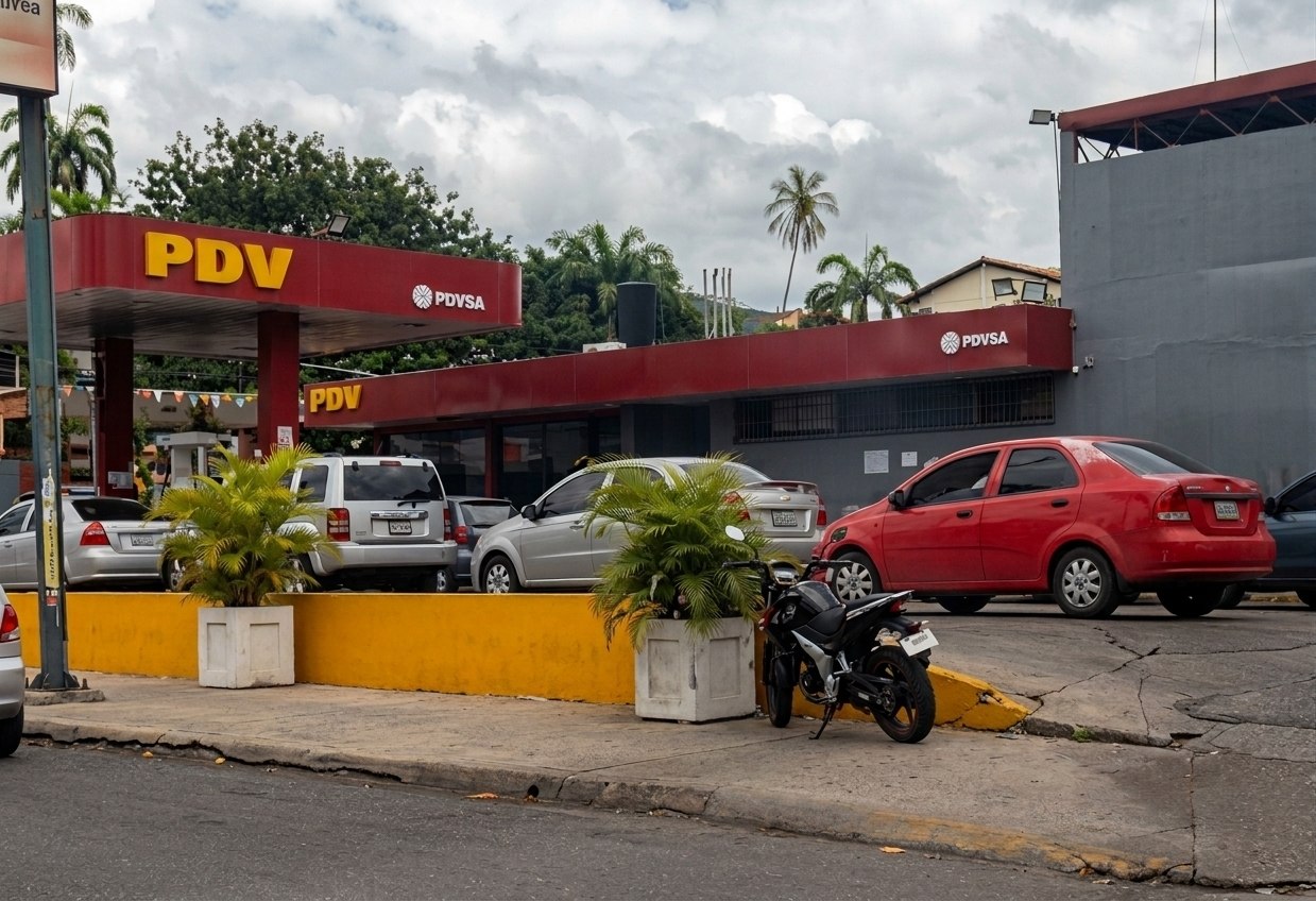 Reaparecen colas para surtir gasolina en Aragua